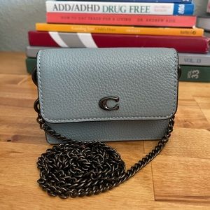 Authentic Mini coach used in  perfect condition Half Flap Card Case